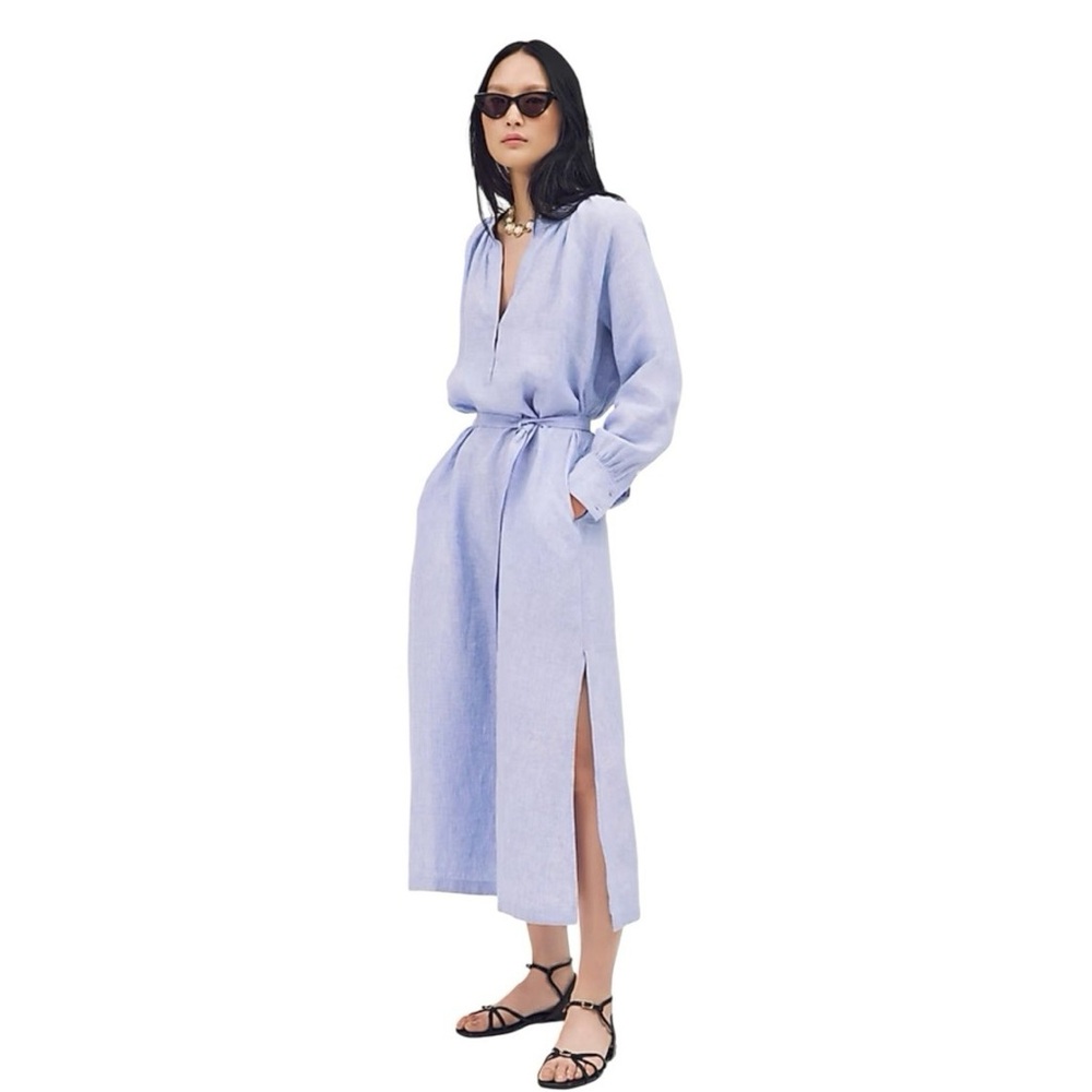 NWT J.Crew Cabana French Blue Dress